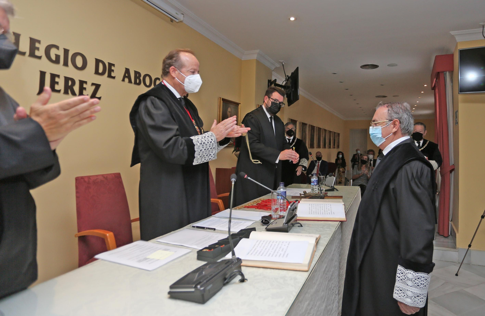 Toma de posesión del nuevo Decano del colegio de abogados de Jerez