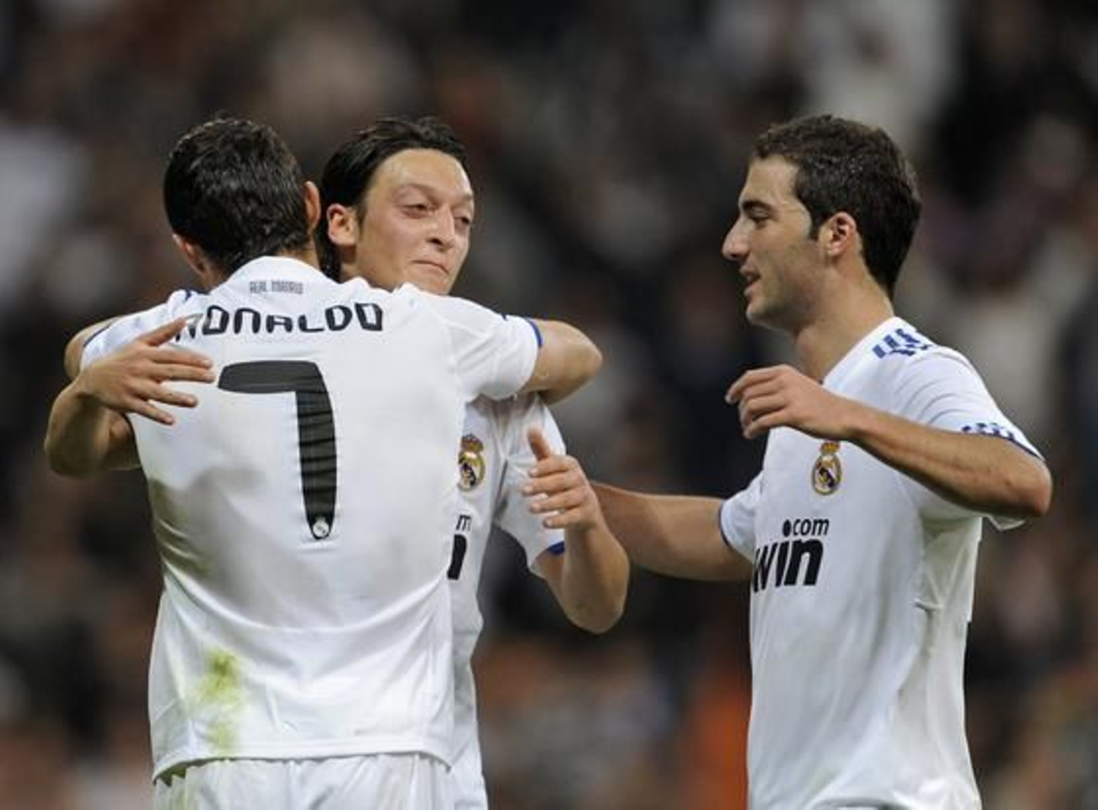 El Real Madrid golea 6-1 al Racing en casa con cuatro goles de Ronaldo. / AFP