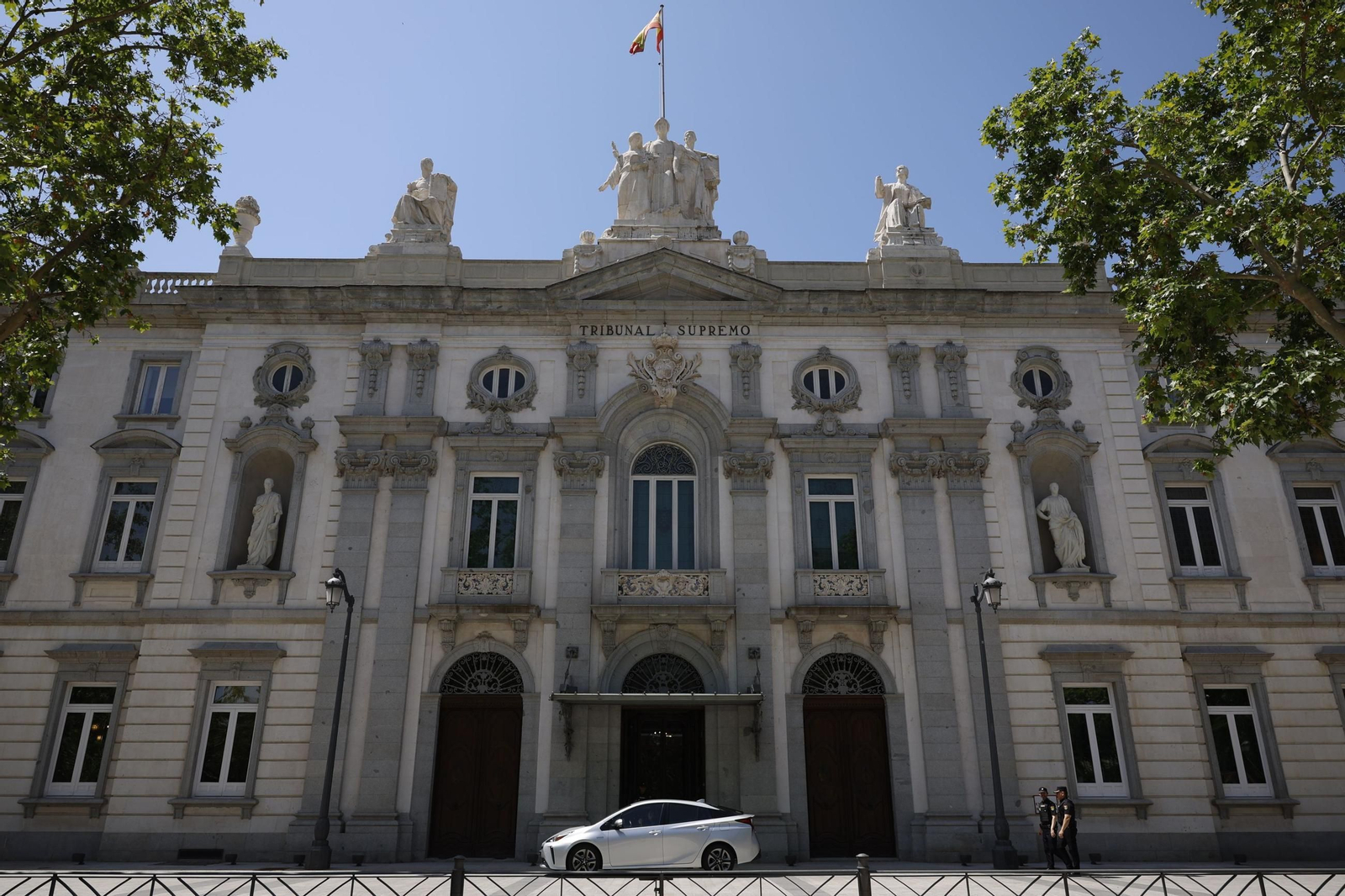 Fachada del Tribunal Supremo.