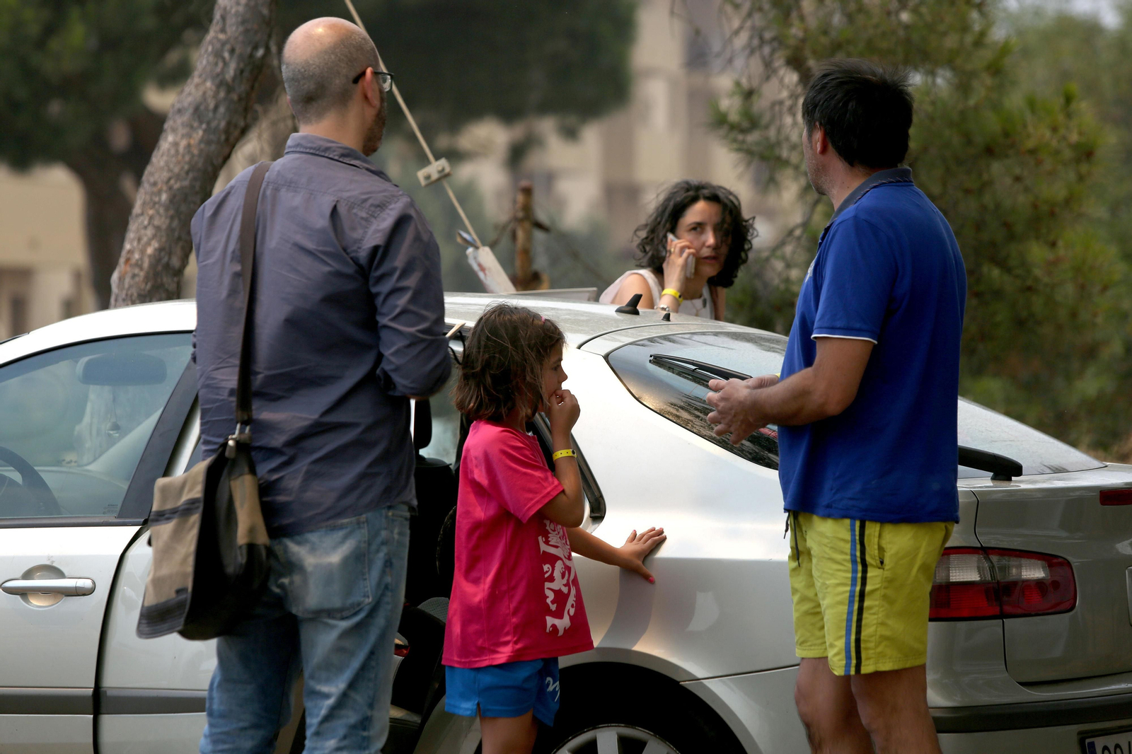 Las consecuencias del incendio en Mazagón