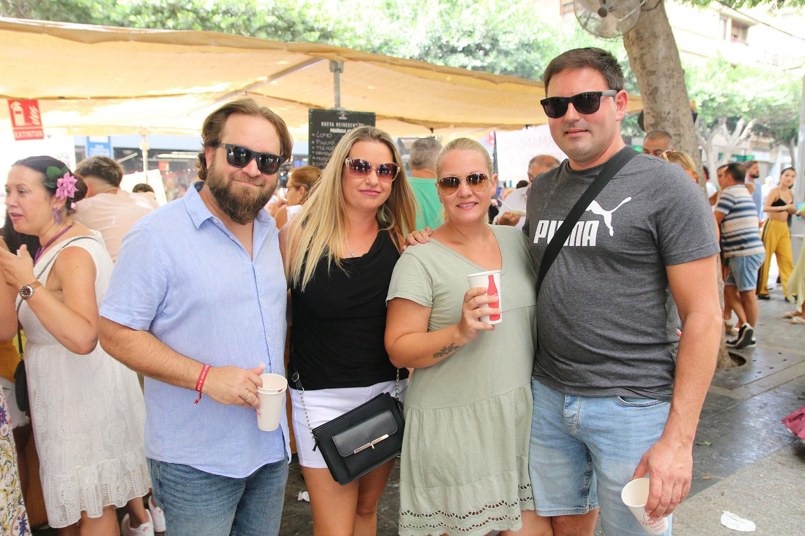Diversión a chorros en este jueves de Feria de Mediodía