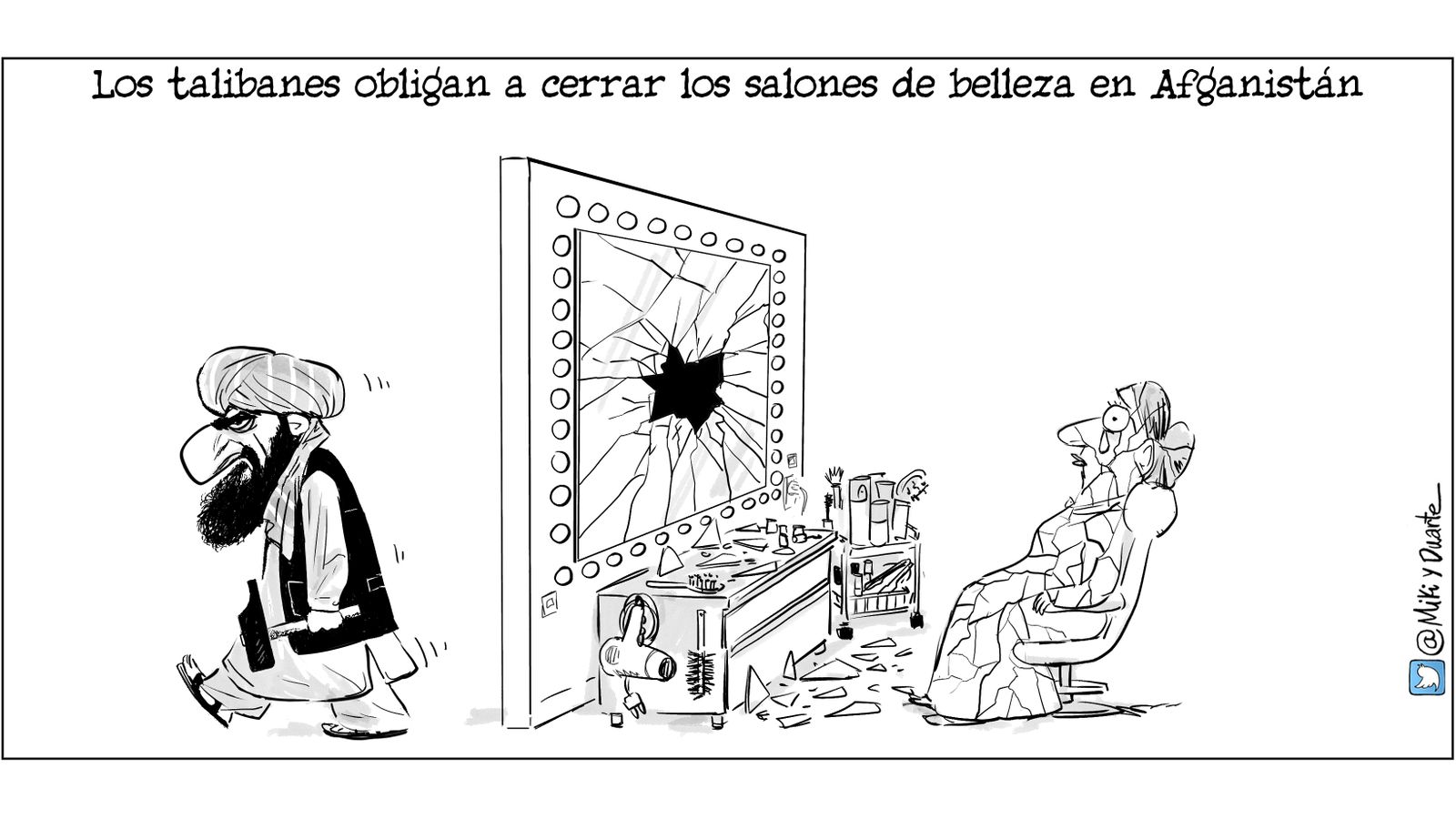 Cierran los salones de belleza en Afganistán