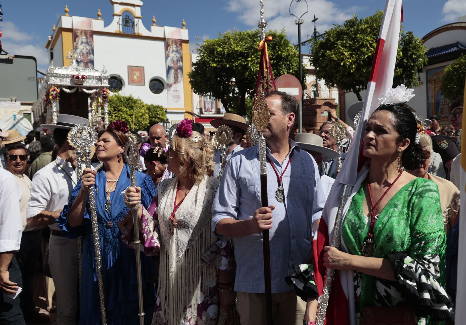Las imágenes de la Hermandad del Rocío de Coria