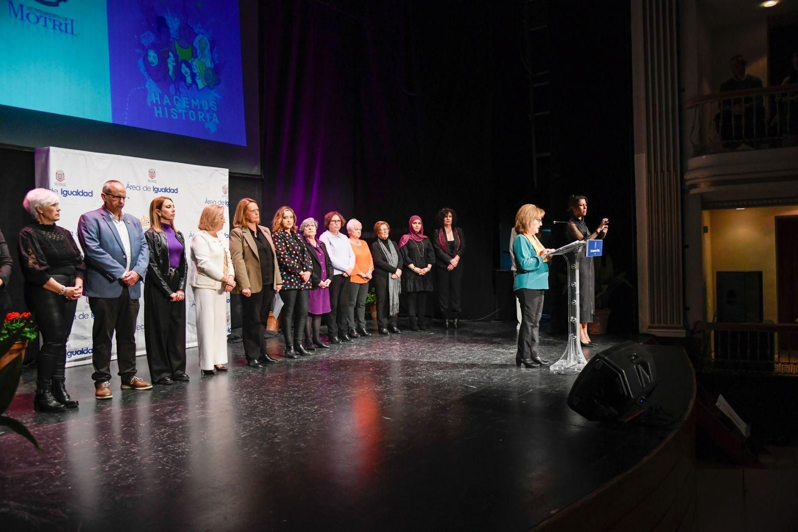Motril conmemora el Día Internacional de la Mujer con una entrega de reconocimientos