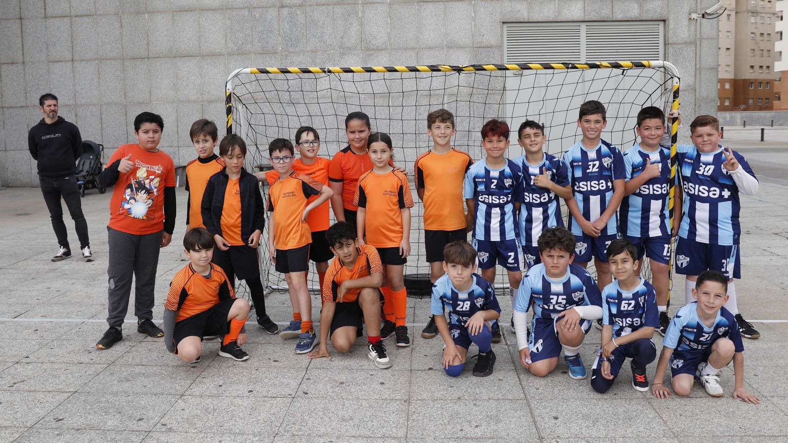 Las fotos de la jornada de balonmano calle