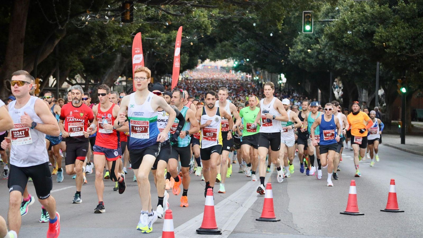 Las mejores fotos de la Maratón de Málaga 2024