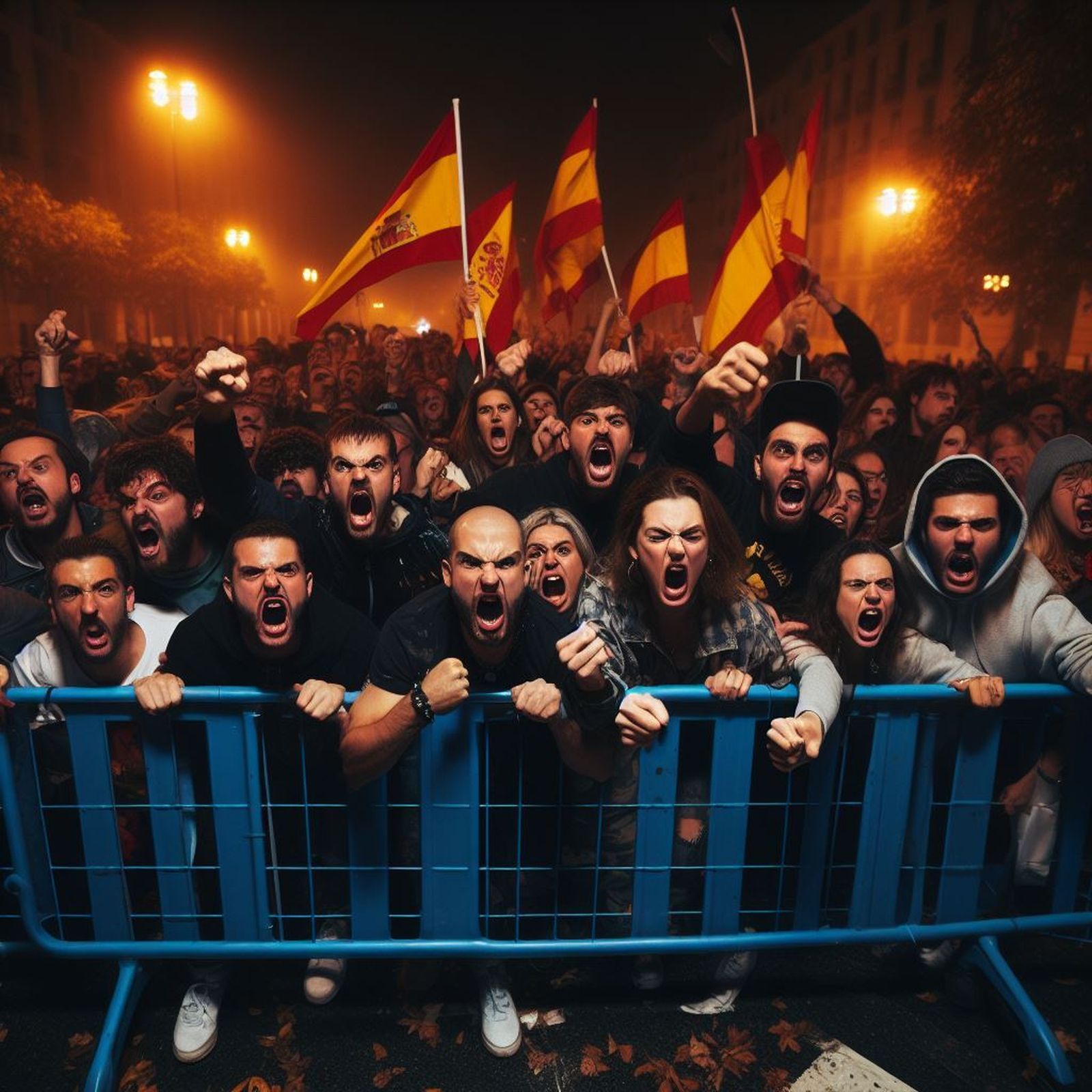 Imagen falsa difundida por el director de comunicación del PSOE.