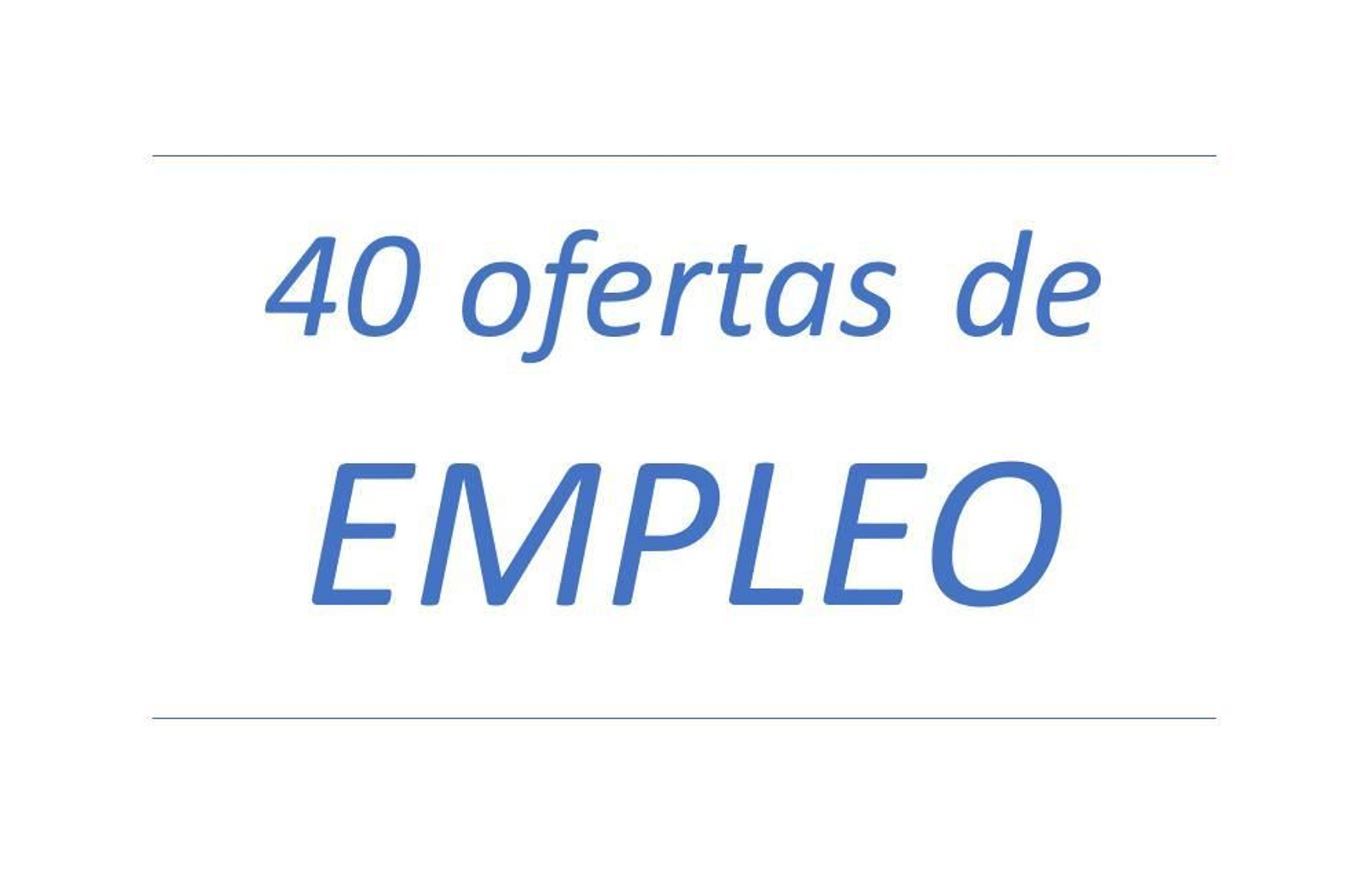Ofertas de empleo en Jerez.