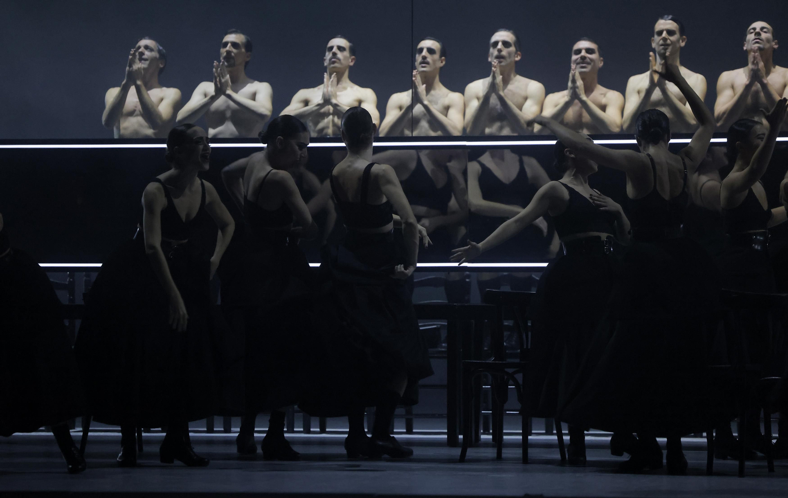 Las fotos del ensayo de 'Afanador', del Ballet Nacional de España