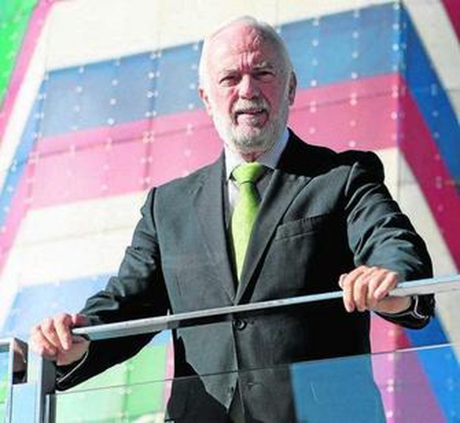 Pérez Saldaña en la sede del Parque Científico y Tecnológico de la Cartuja.