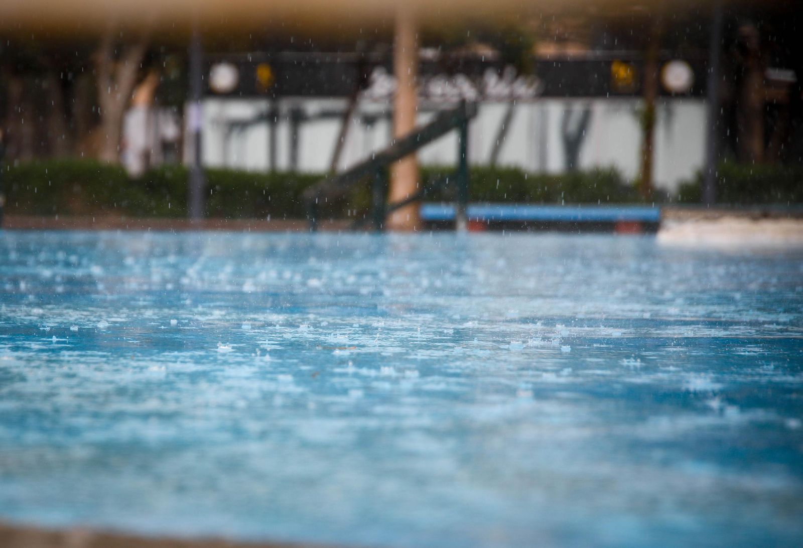 Las mejores imágenes de la lluvia en Almería