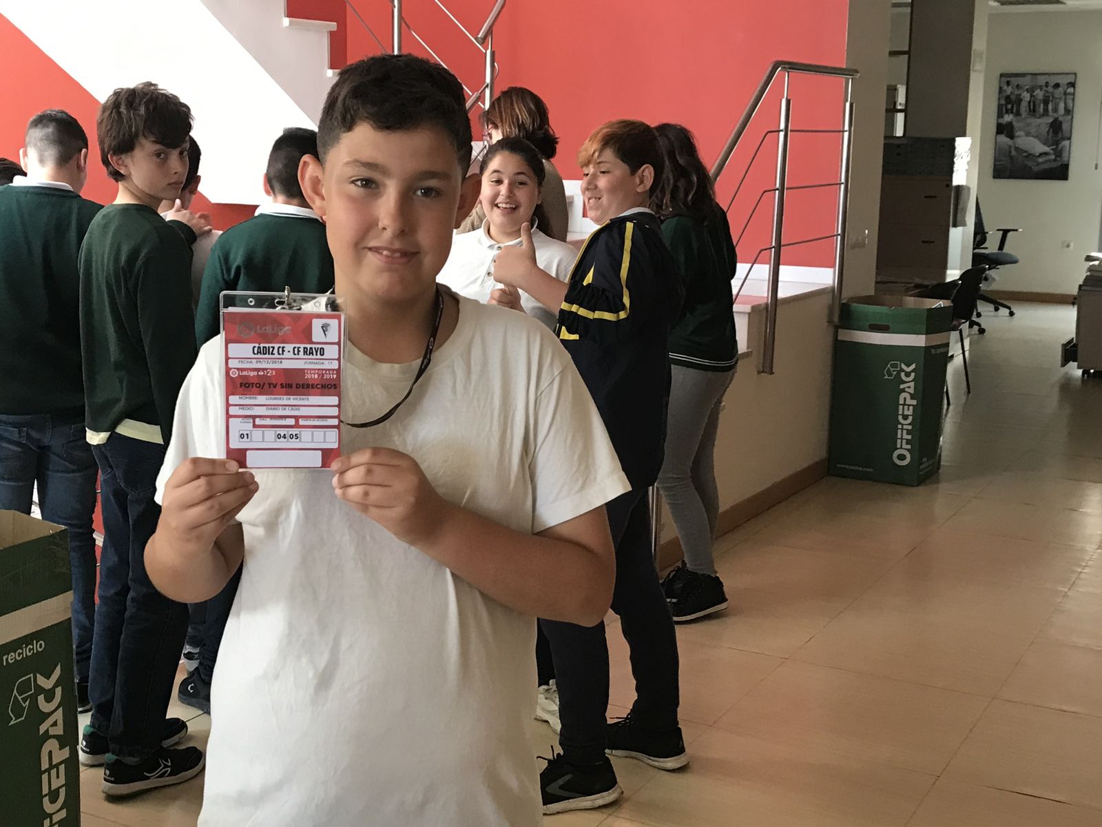 Visita al Diario CEIP Adolfo de Castro