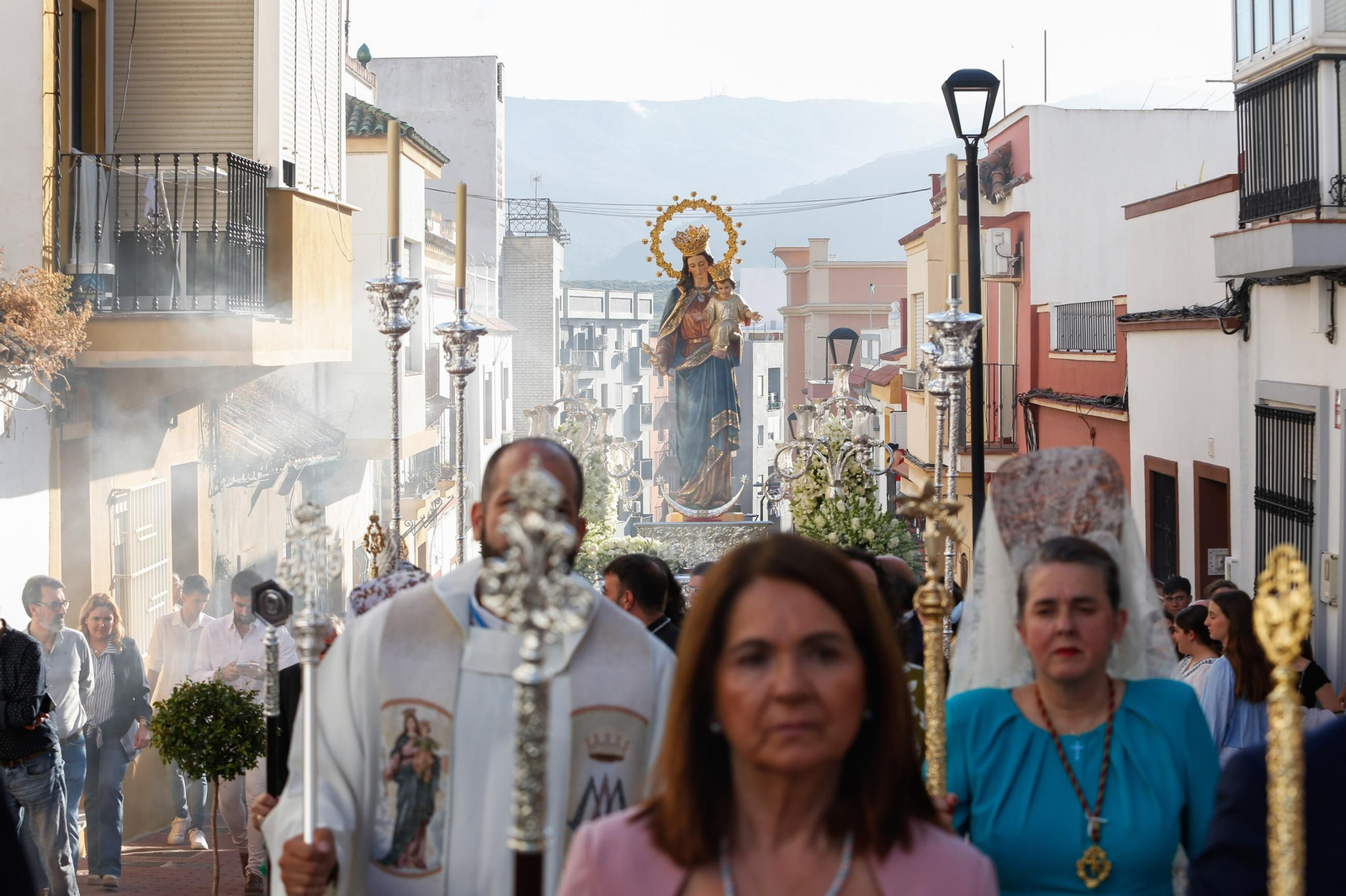 Las fotos de la procesión de María Auxiliadora en Algeciras