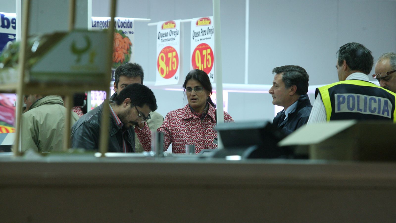 El atraco al supermercado Bonsabor, el 31 de octubre de 2008.