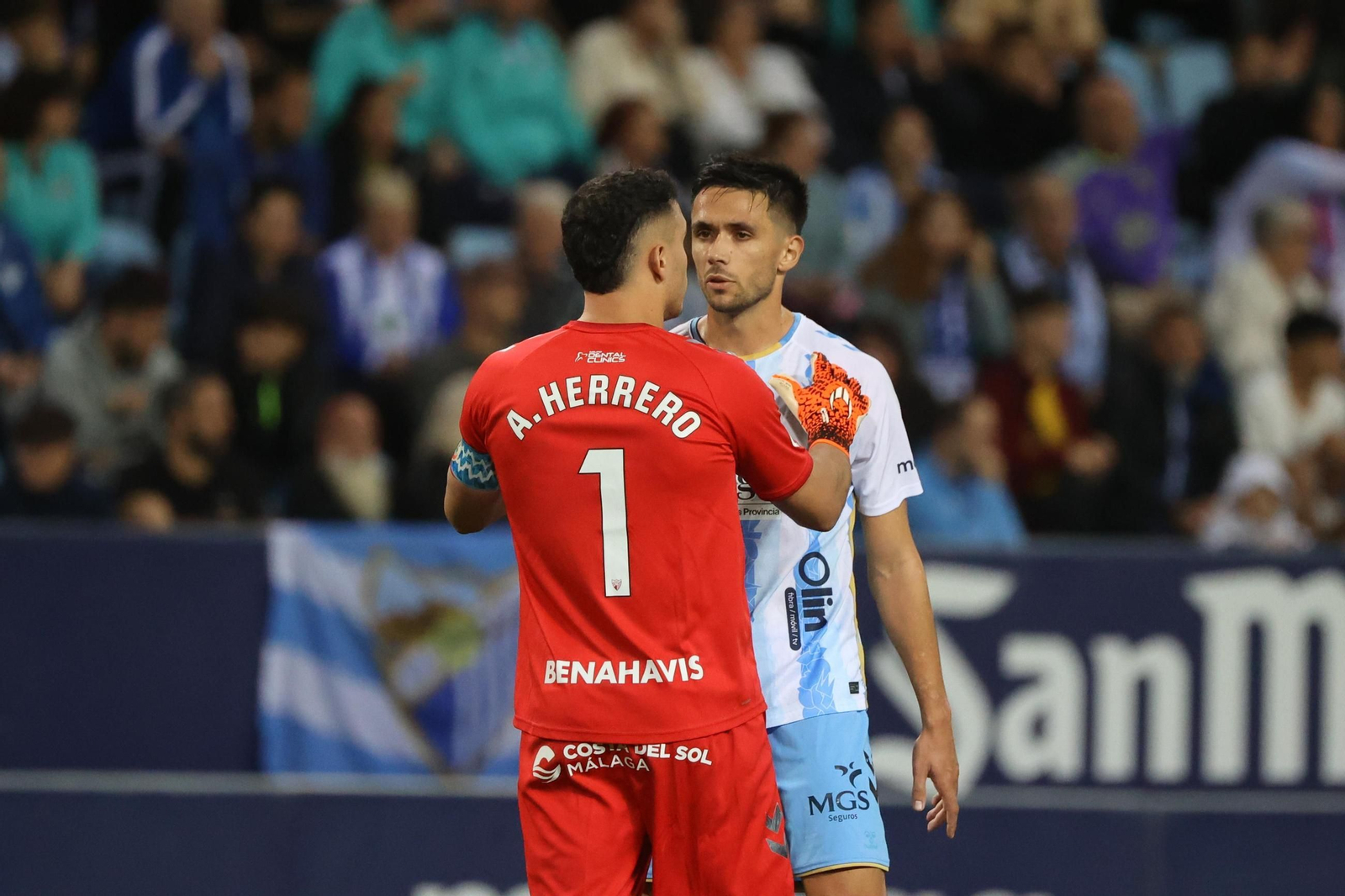 Las mejores fotos del Málaga CF-Racing de Santander