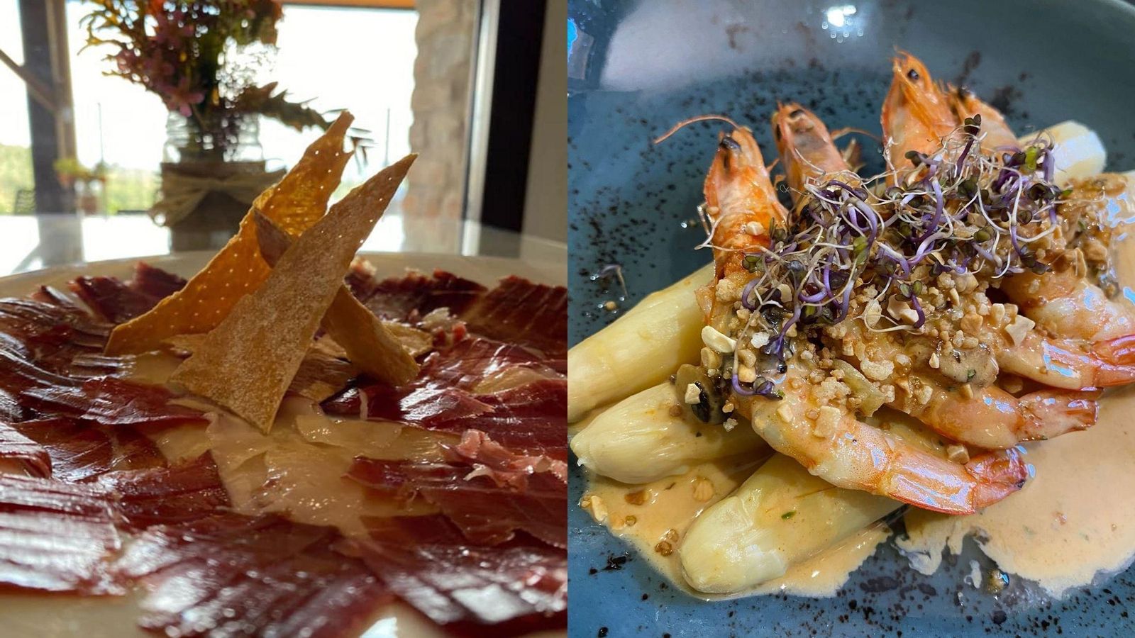 Platos del Restaurante Mirador Don José