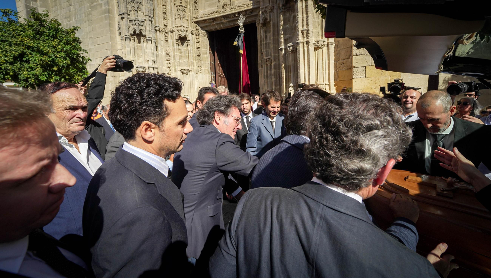 Imágenes del último adiós a Rafael de Paula en Jerez