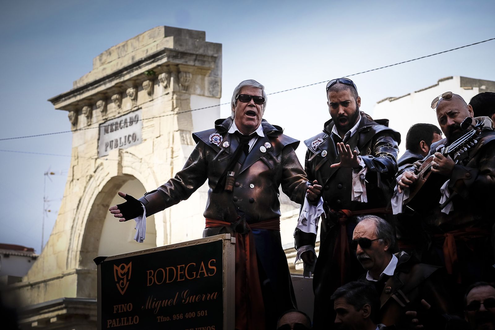 Los carruseles de coros son algunos de los eventos más representantivos del Carnaval gaditano.
