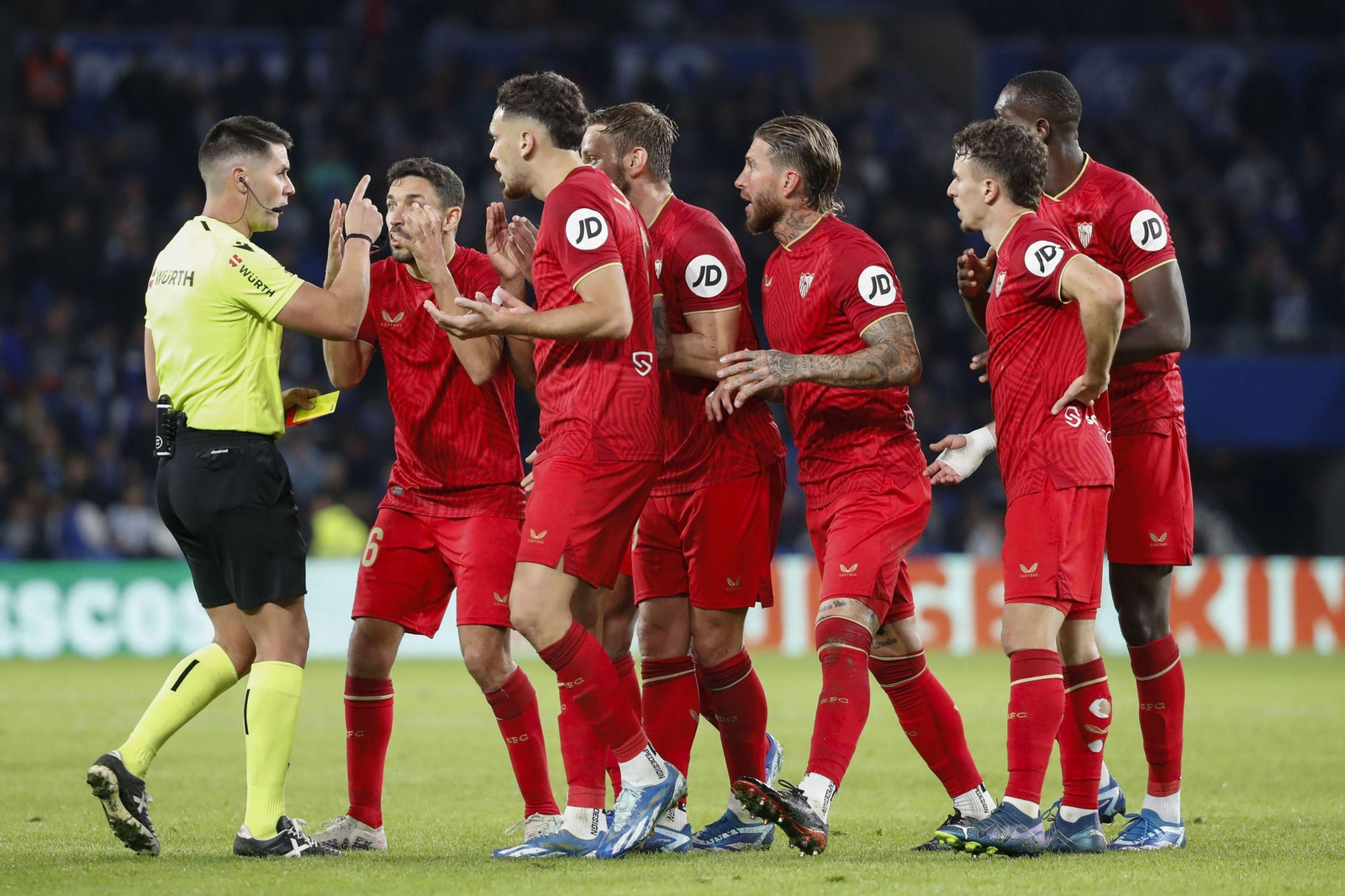 Las fotos del Real Sociedad-Sevilla de Liga