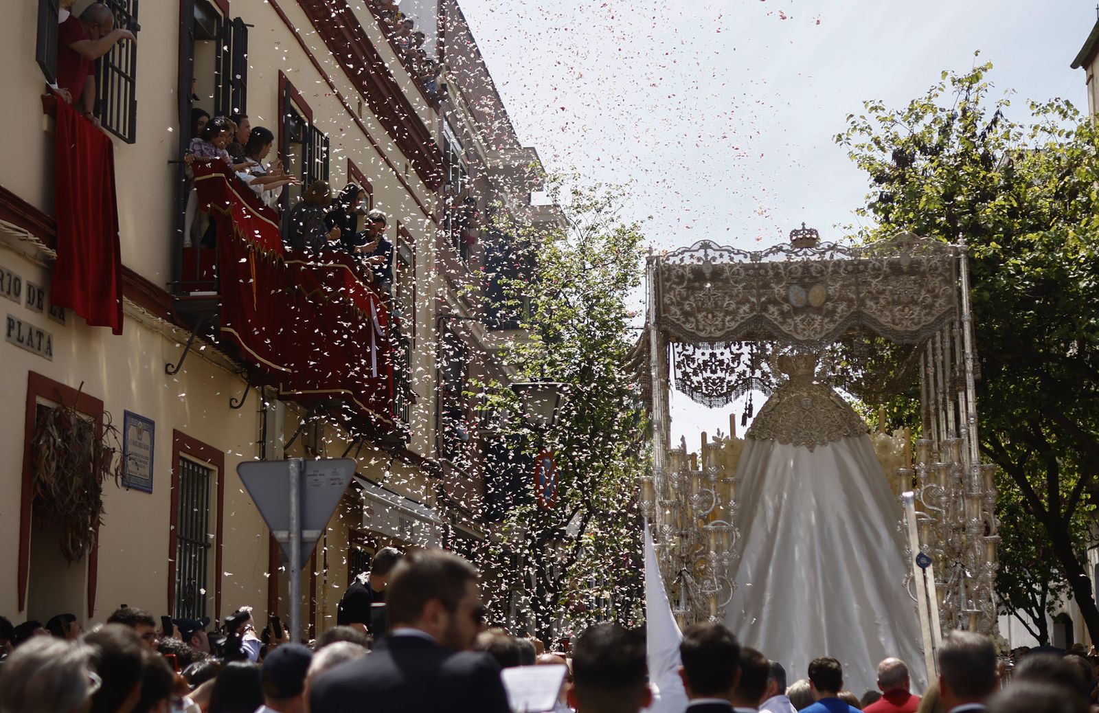 Fotos de La Paz el Domingo de Ramos en la Semana Santa de Sevilla