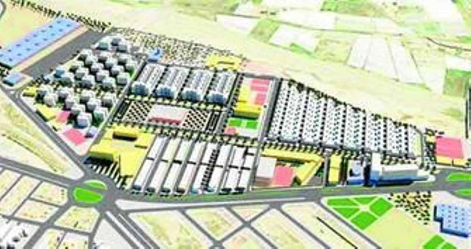 Esta recreación es la imagen que debería presentar El Puche tras la rehabilitación integral.