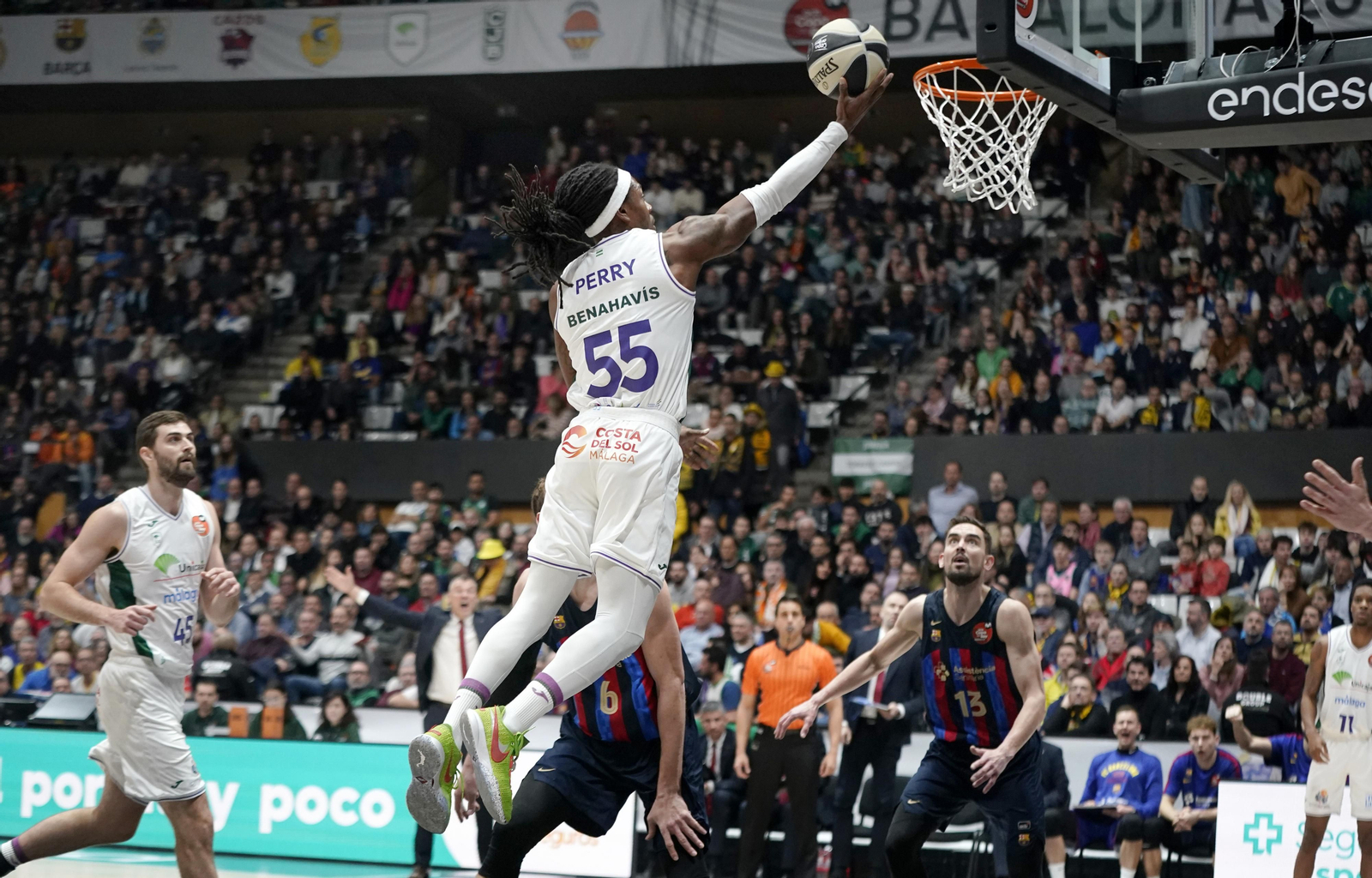 El Barça-Unicaja, en imágenes