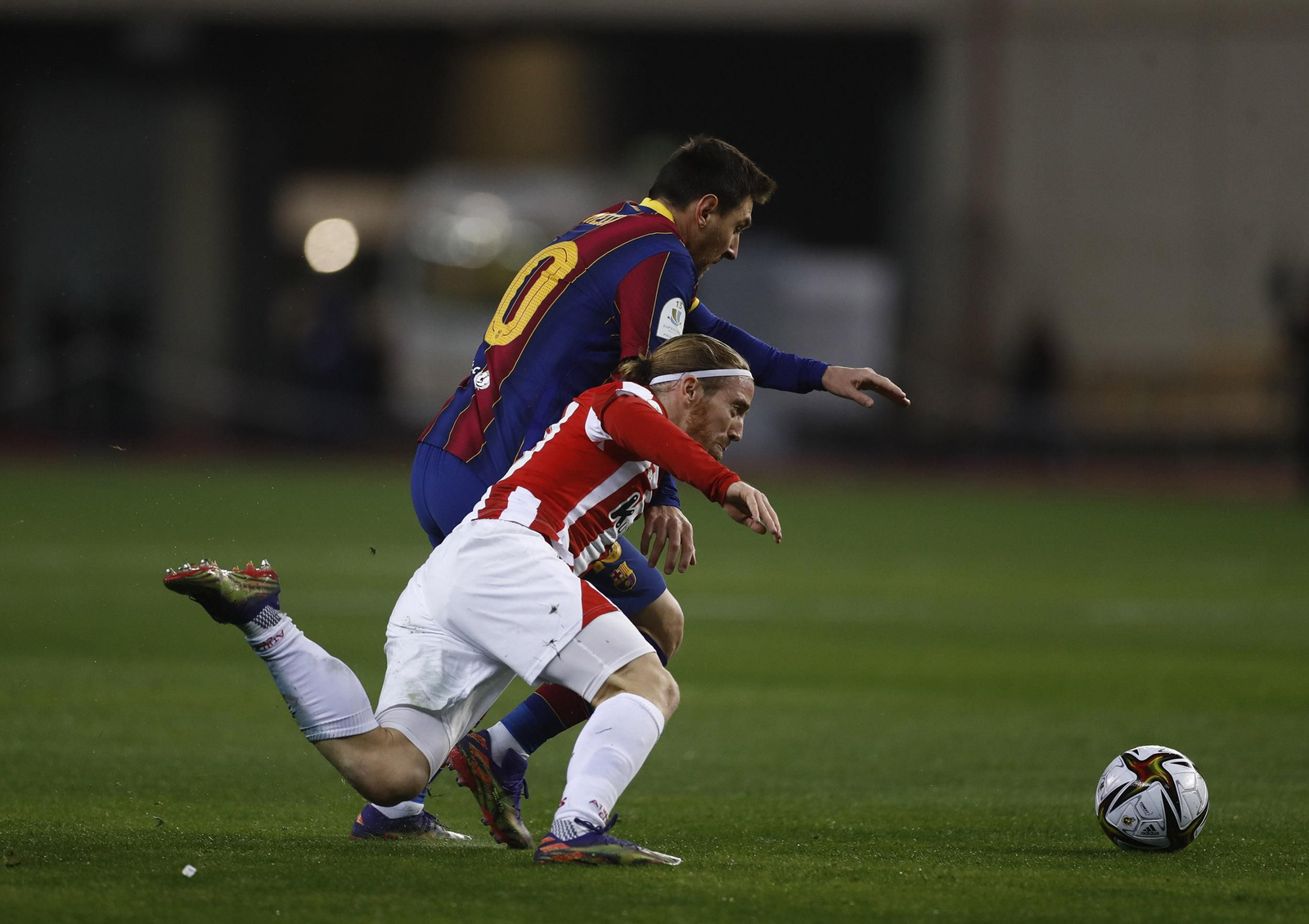 Las imágenes de la final de la Supercopa en Sevilla