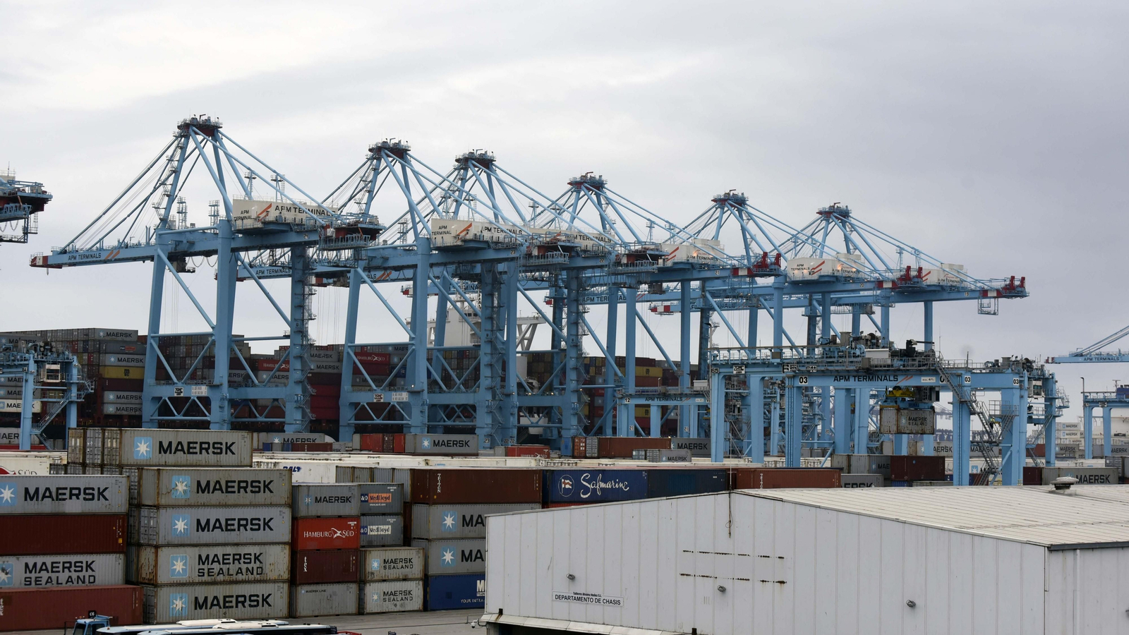Las fotos de la actividad en el Puerto de Algeciras durante el estado de alarma