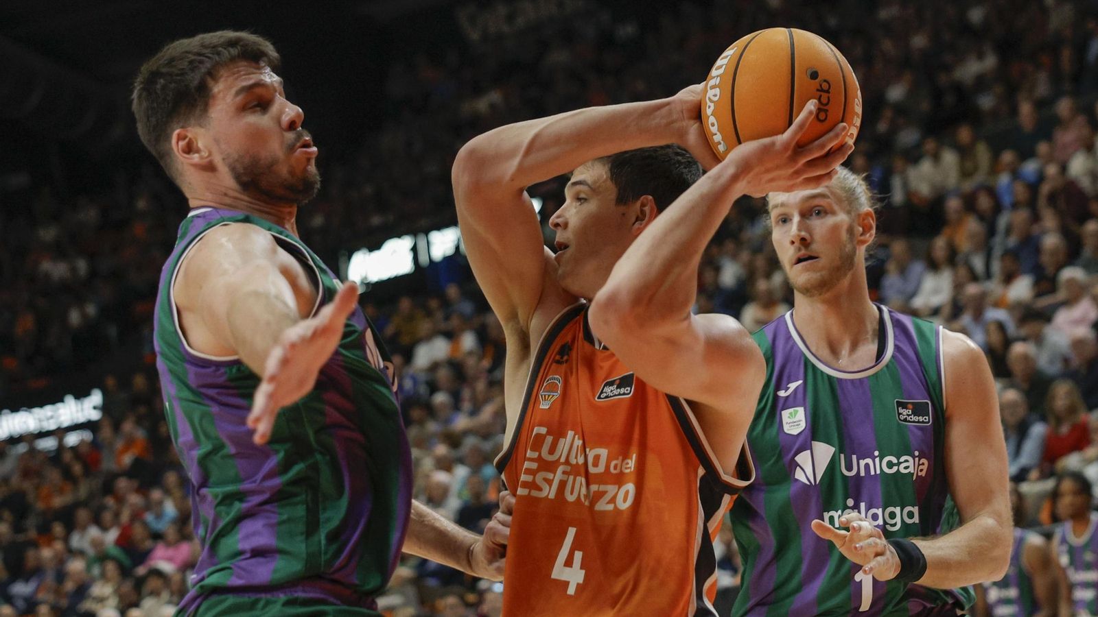 El Valencia - Unicaja, en fotos