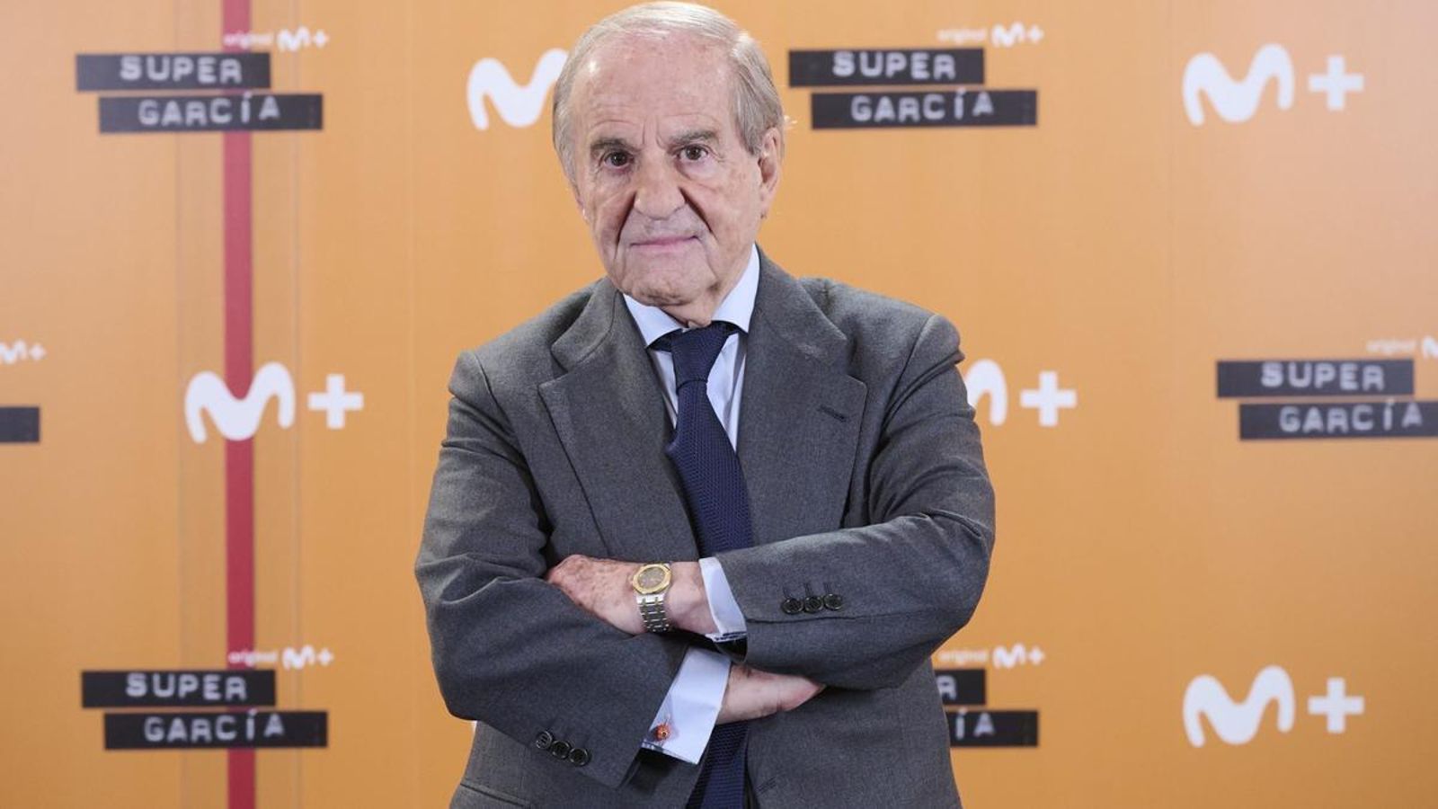 José María García en la presentación de la docuserie 'Supergarcía'