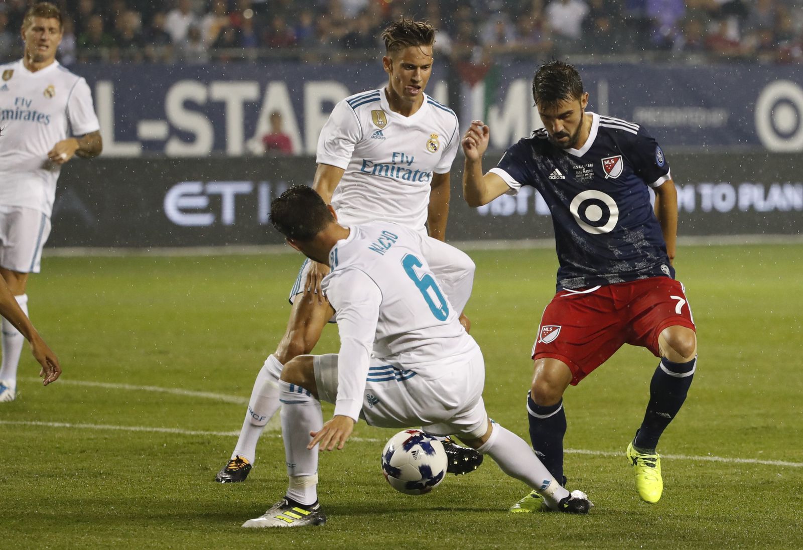Imágenes del Real Madrid- Estrellas de la MLS