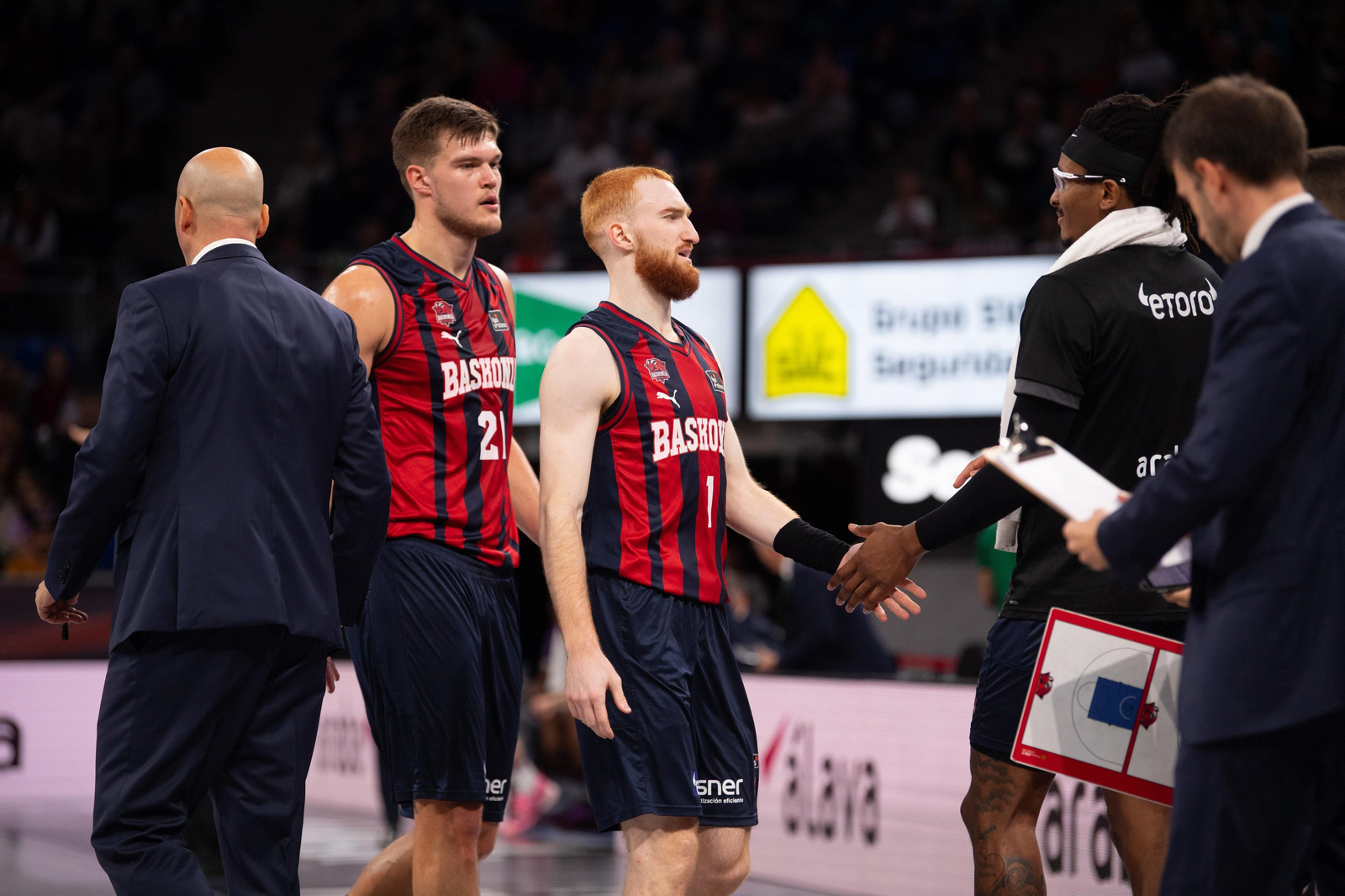 El Baskonia-Unicaja, en fotos