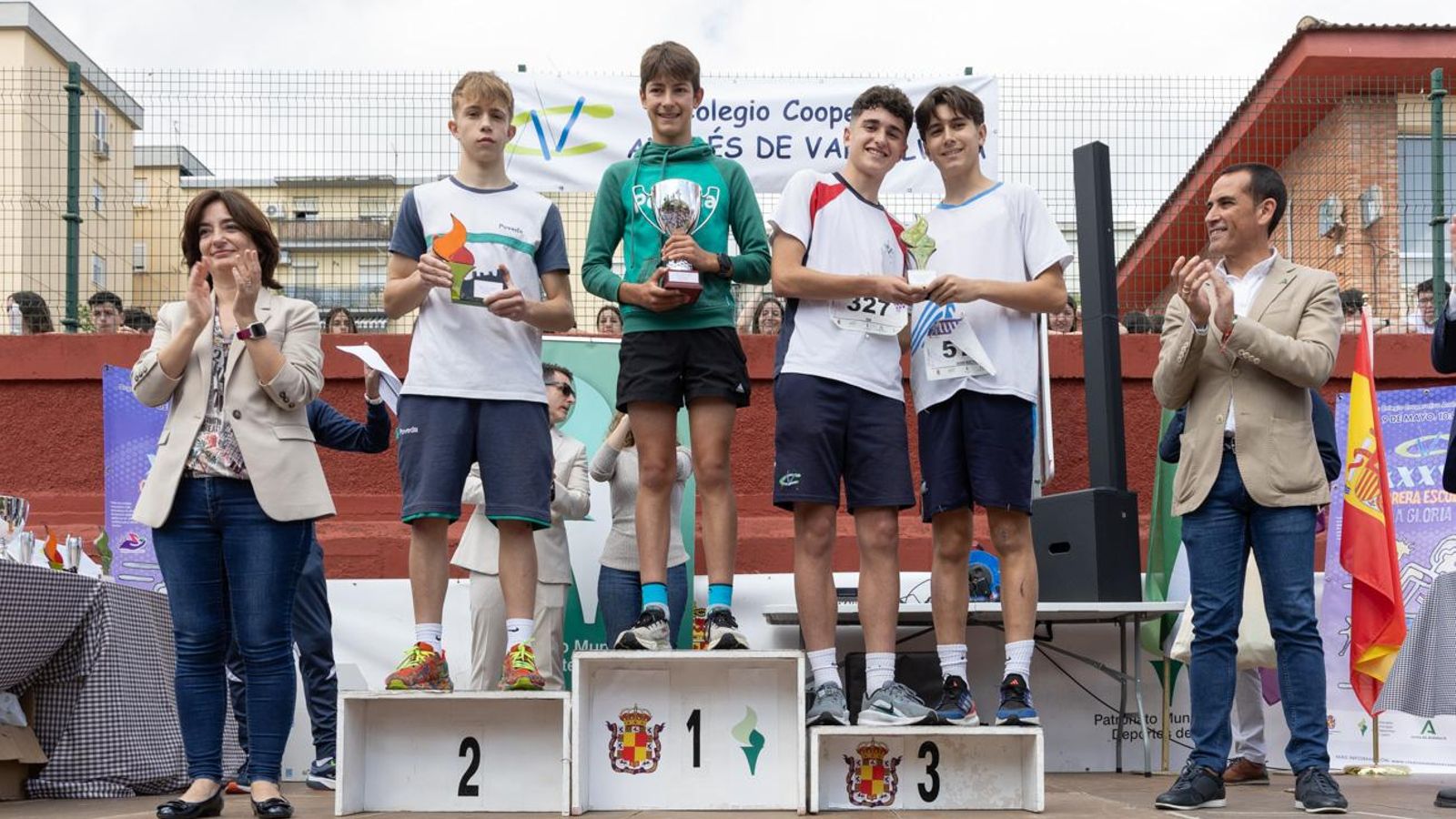 La carrera escolar de “La Gloria” que aúna inclusión y solidaridad, en imágenes