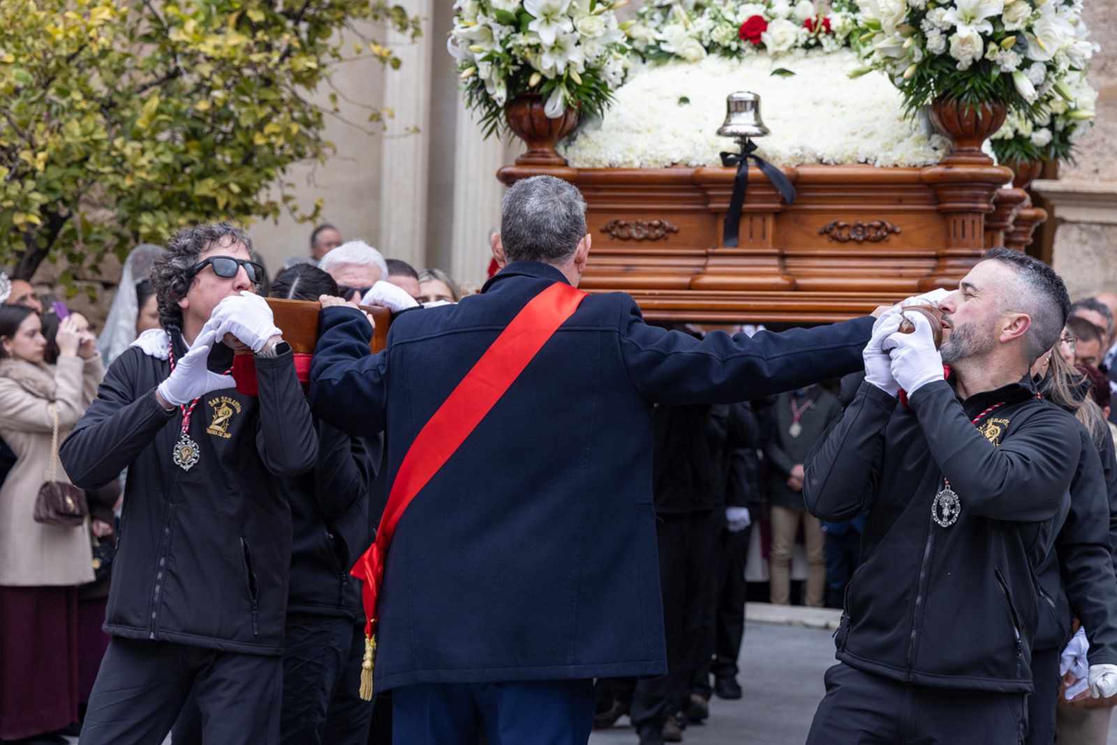 Solemne procesión de San Sebastián en La Guardia de Jaén