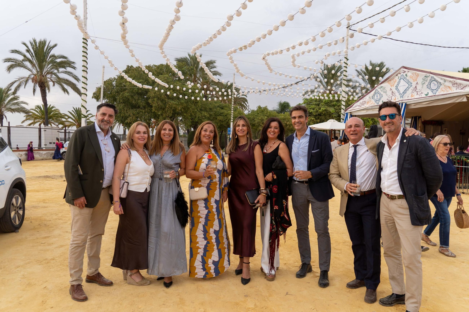 Imágenes del ambiente del ambiente de la tarde del domingo en la Feria de Otoño y del Caballo 2025 de Huelva