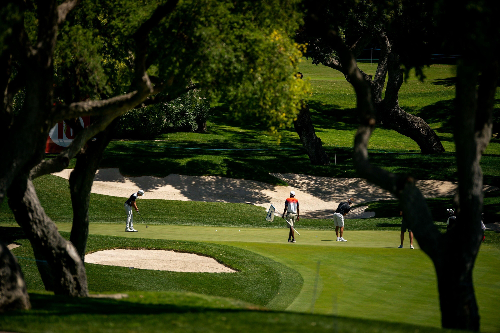 La fiesta de los españoles en Valderrama