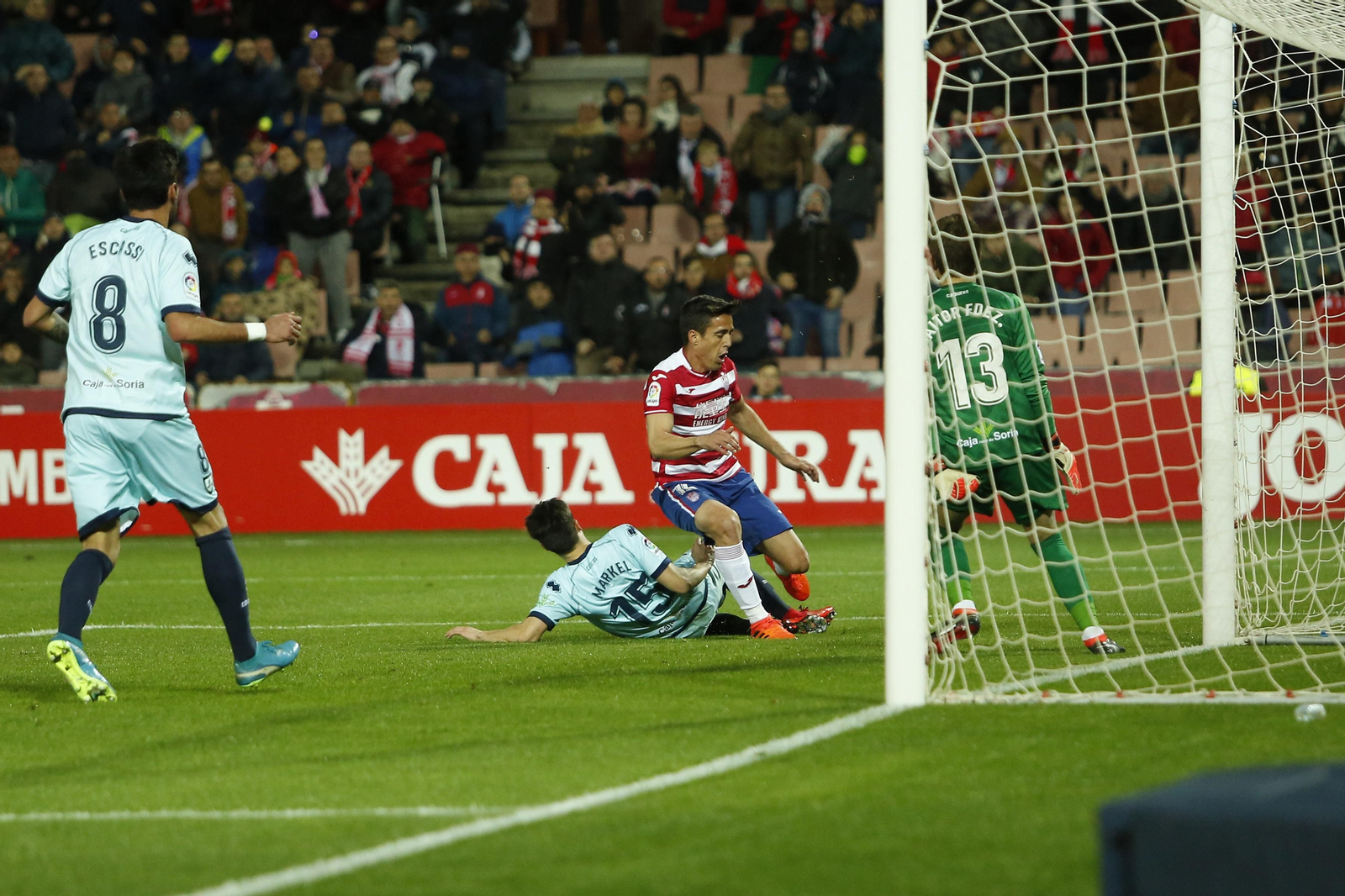 Las imágenes del Granada-Numancia