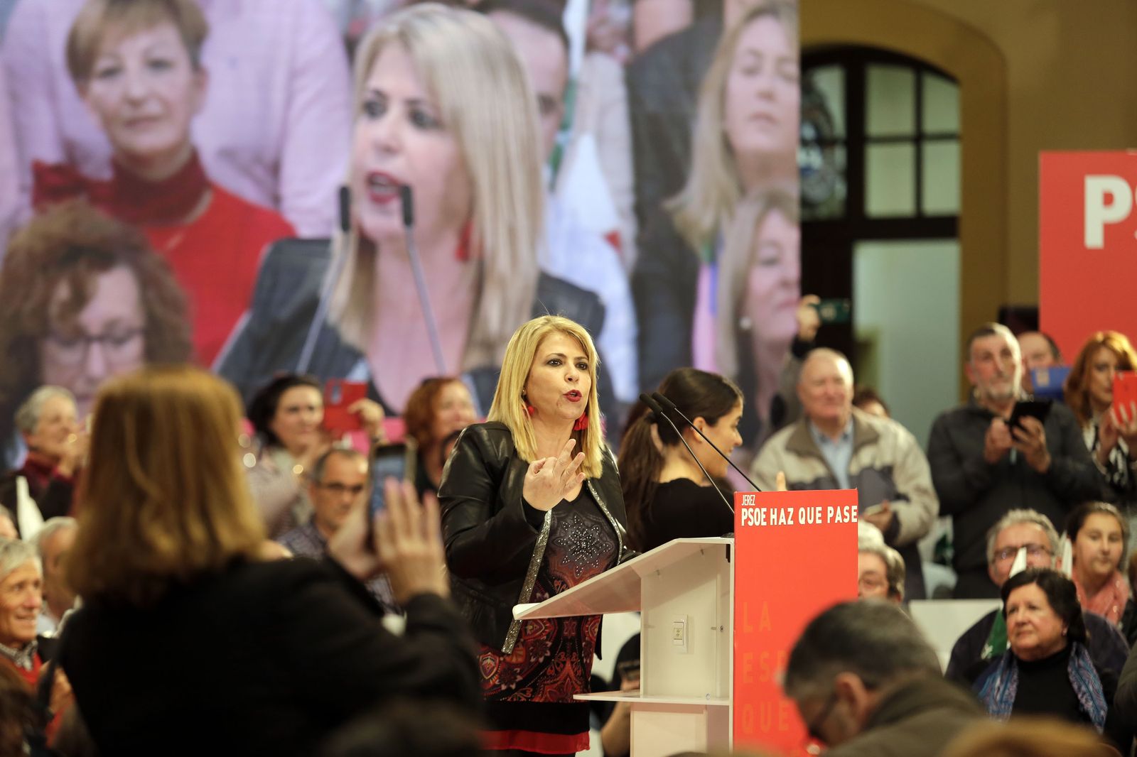 Mitin de Pedro Sánchez en Jerez