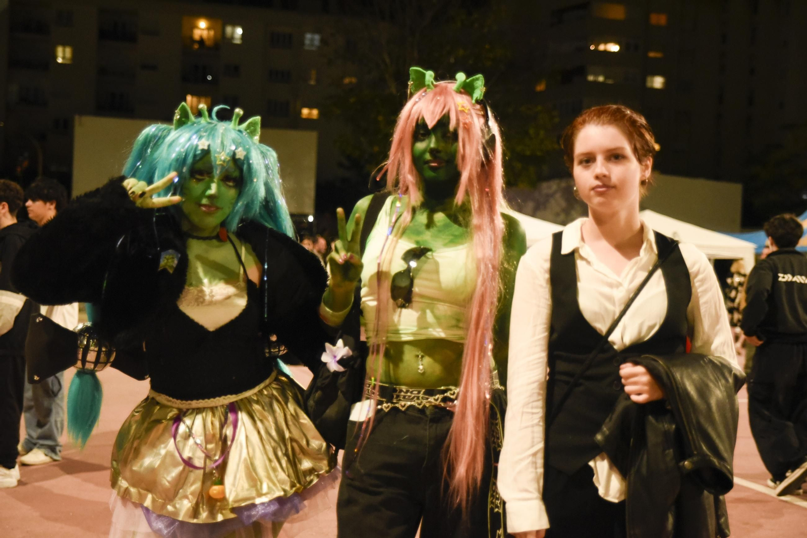 Fotos del horror freak por Halloween en La Línea