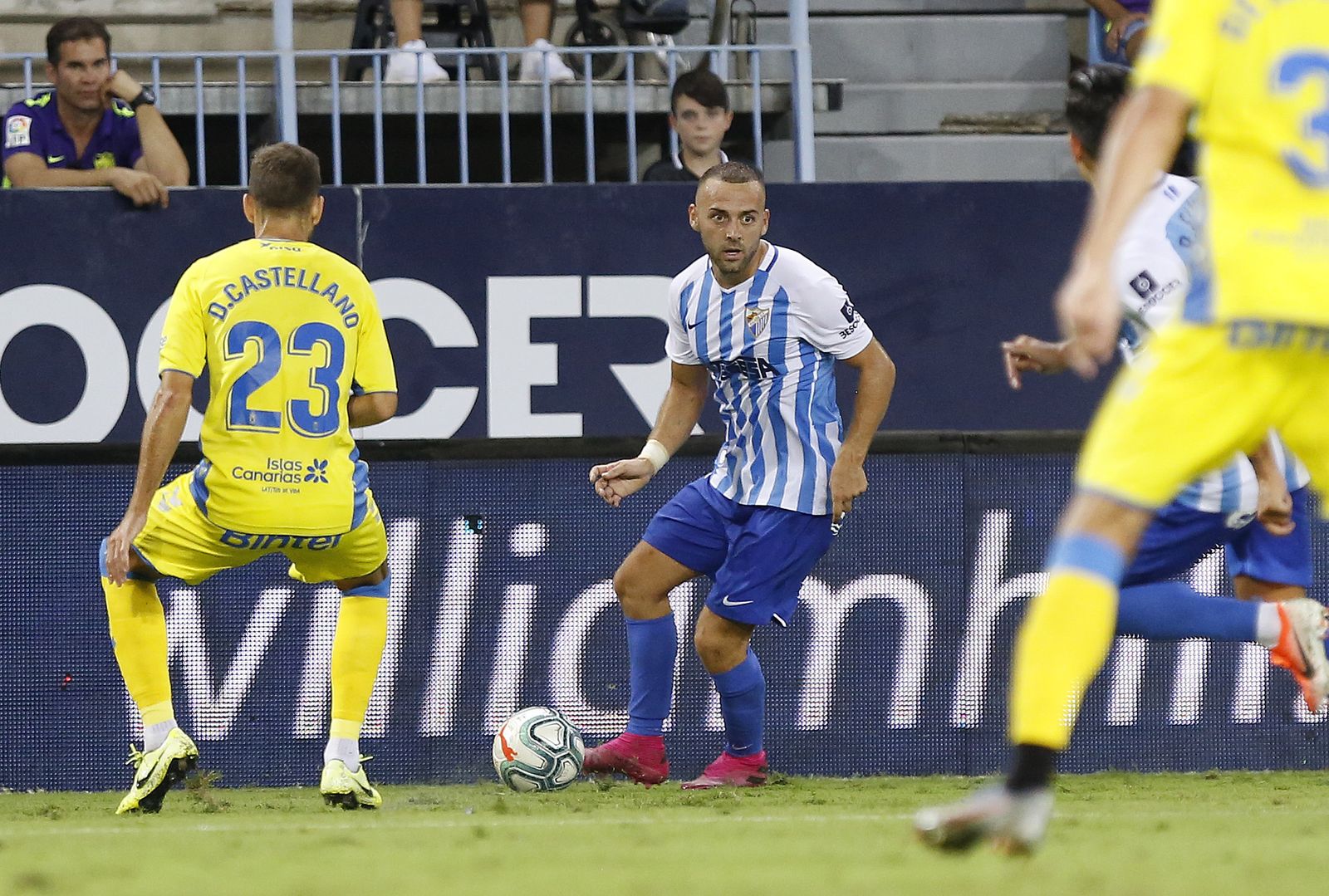 El Málaga CF-Las Palmas, en fotos