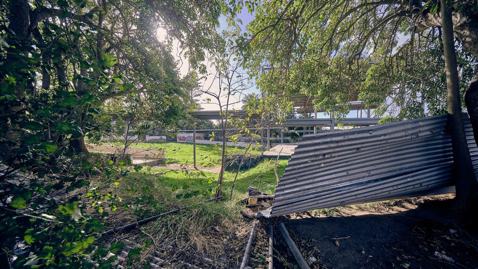 Estado del teatro de verano Pemán.