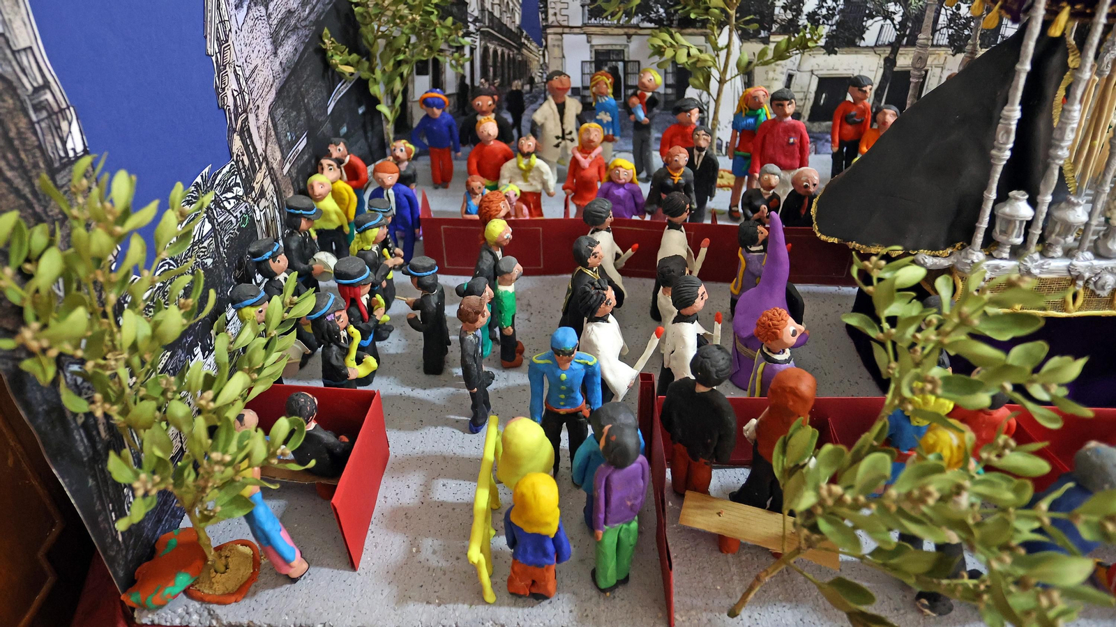 Una Semana Santa de plastilina en el Colegio Montaigne Jerez