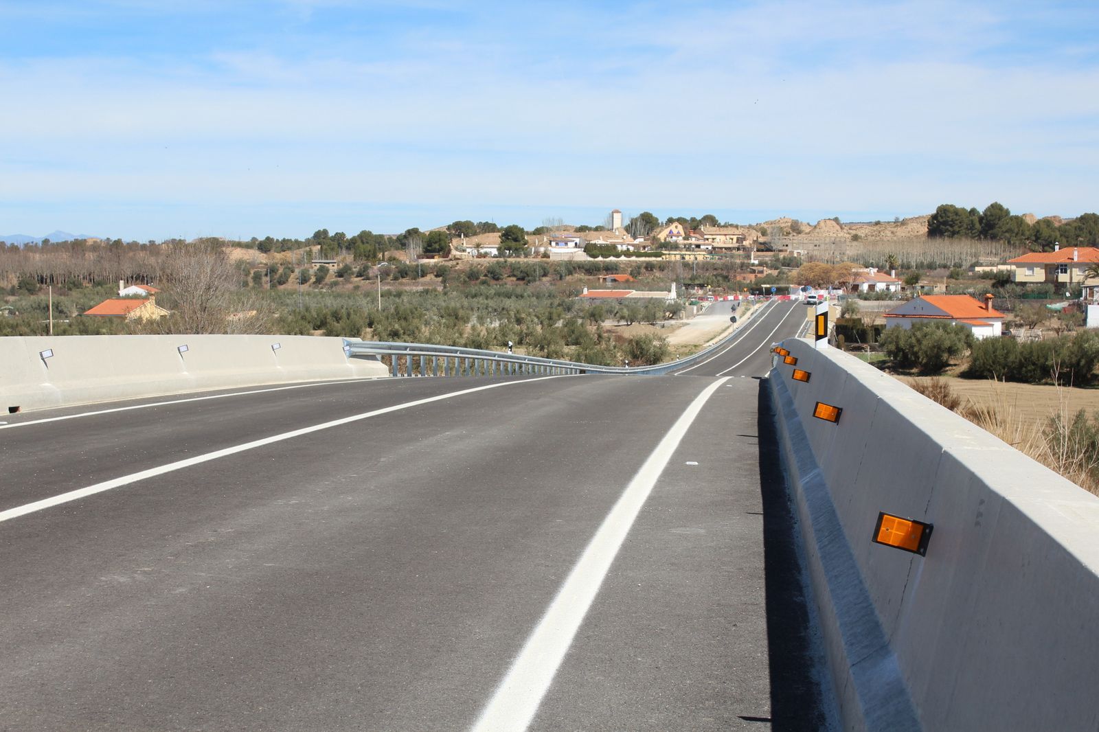 Imagen de la variante de Benalua inaugurada este jueves