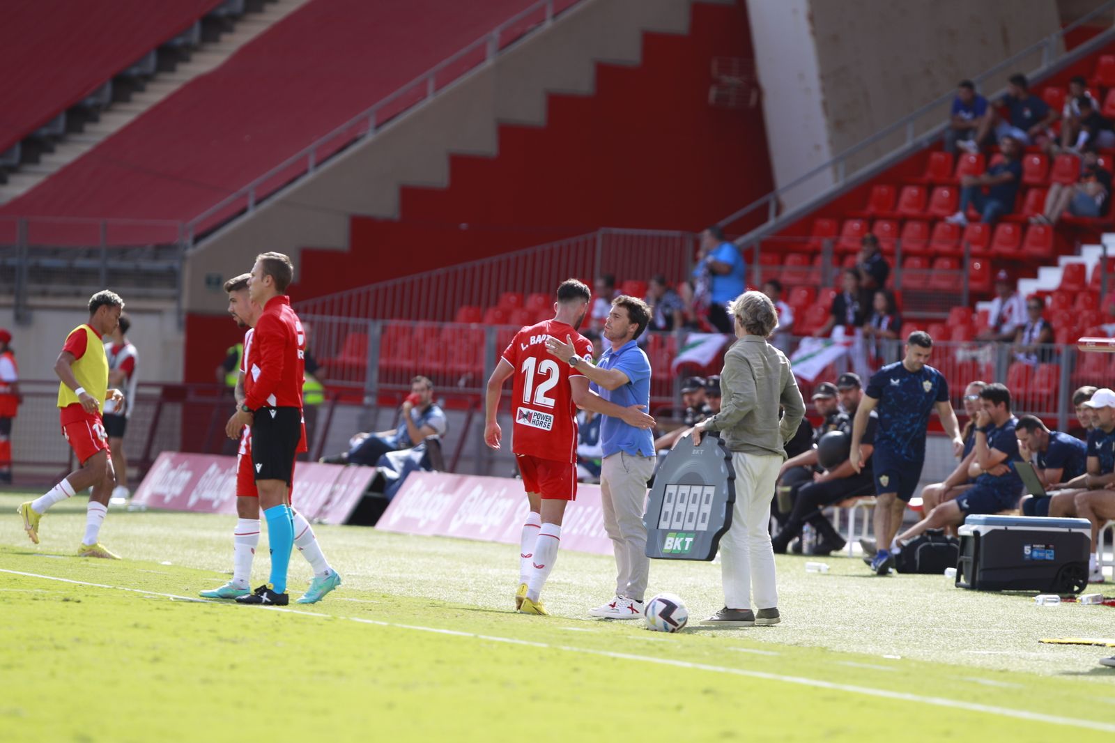 Imágenes de la U.D. Almería-Rayo Vallecano
