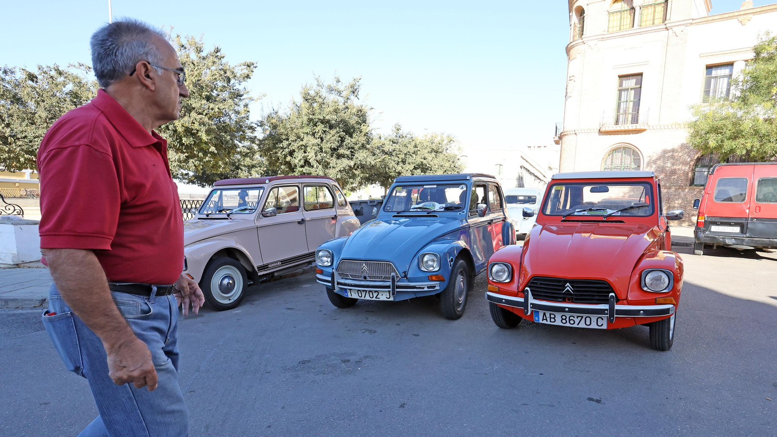 Ruta de Dyane 6 de la asociación Jacobea de Jerez