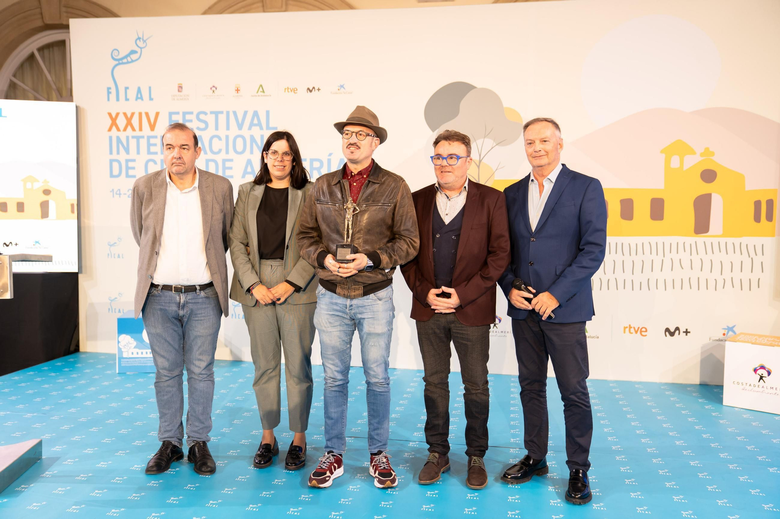 Enrique Iznaola, Almudena Morales, Alex O’Dogherty, Salva Moya y Manuel Carretero.