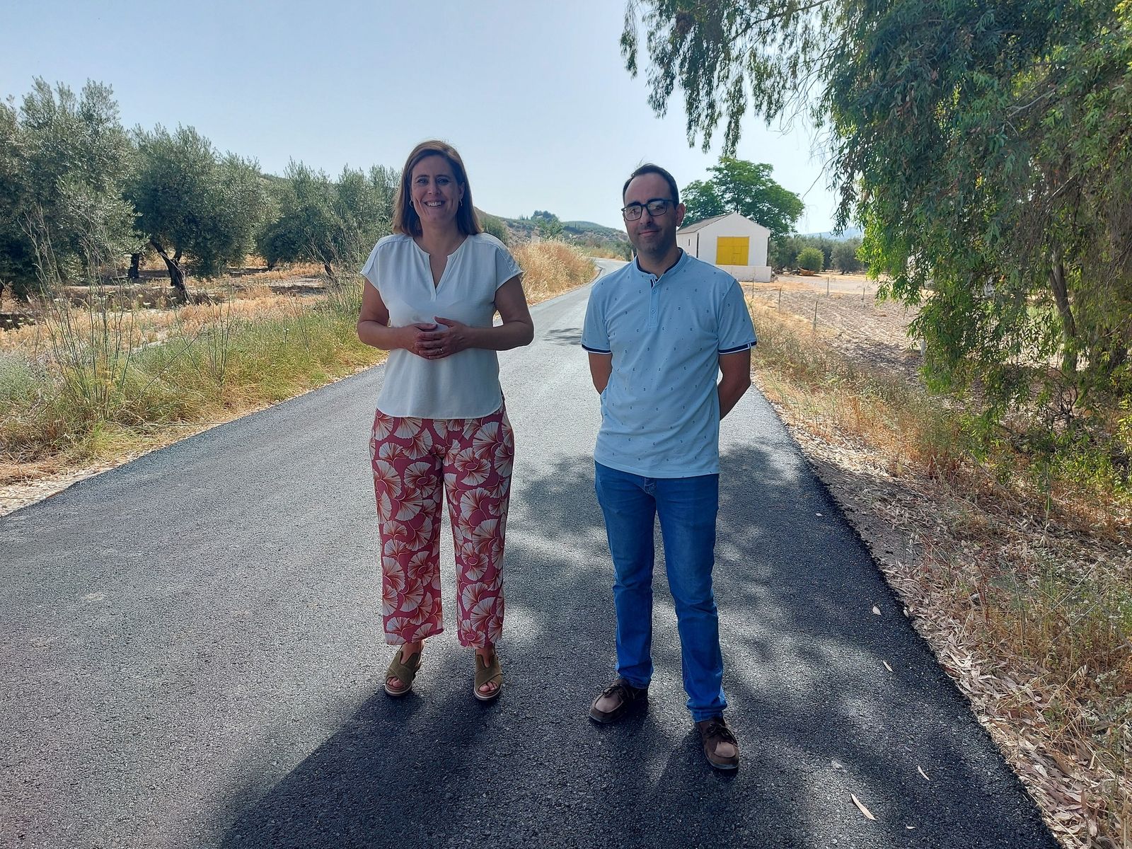 Cristina Piernagorda y Juan José Castro.