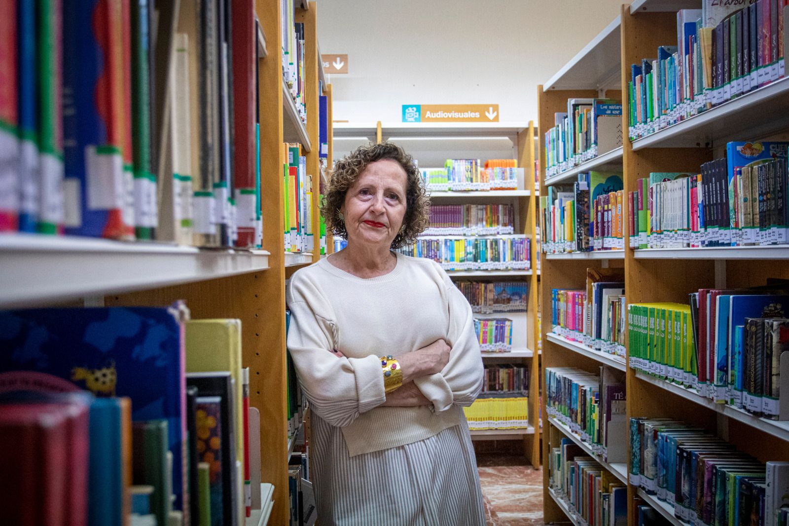 María José Vaquero, directora de la Biblioteca Pública Provincial.