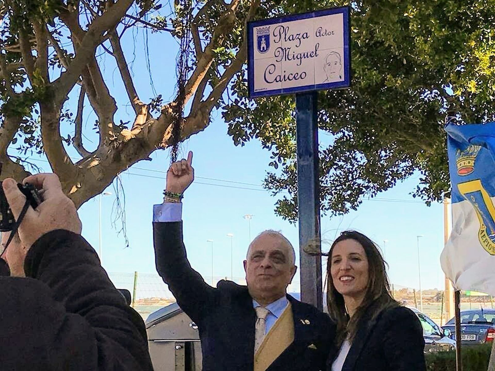 Una plaza de la localidad para el actor Miguel Caiceo