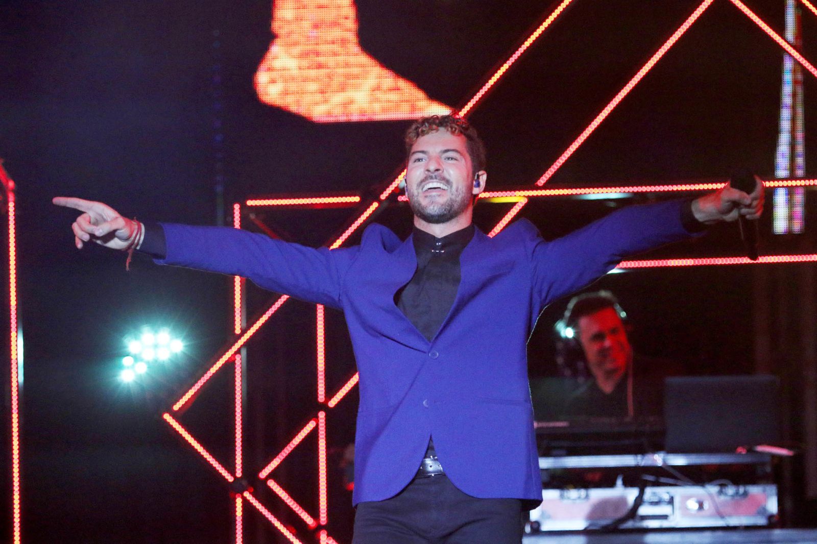 David Bisbal, en un concierto reciente.